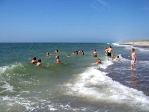 Urlaub am Strand von Dänemark